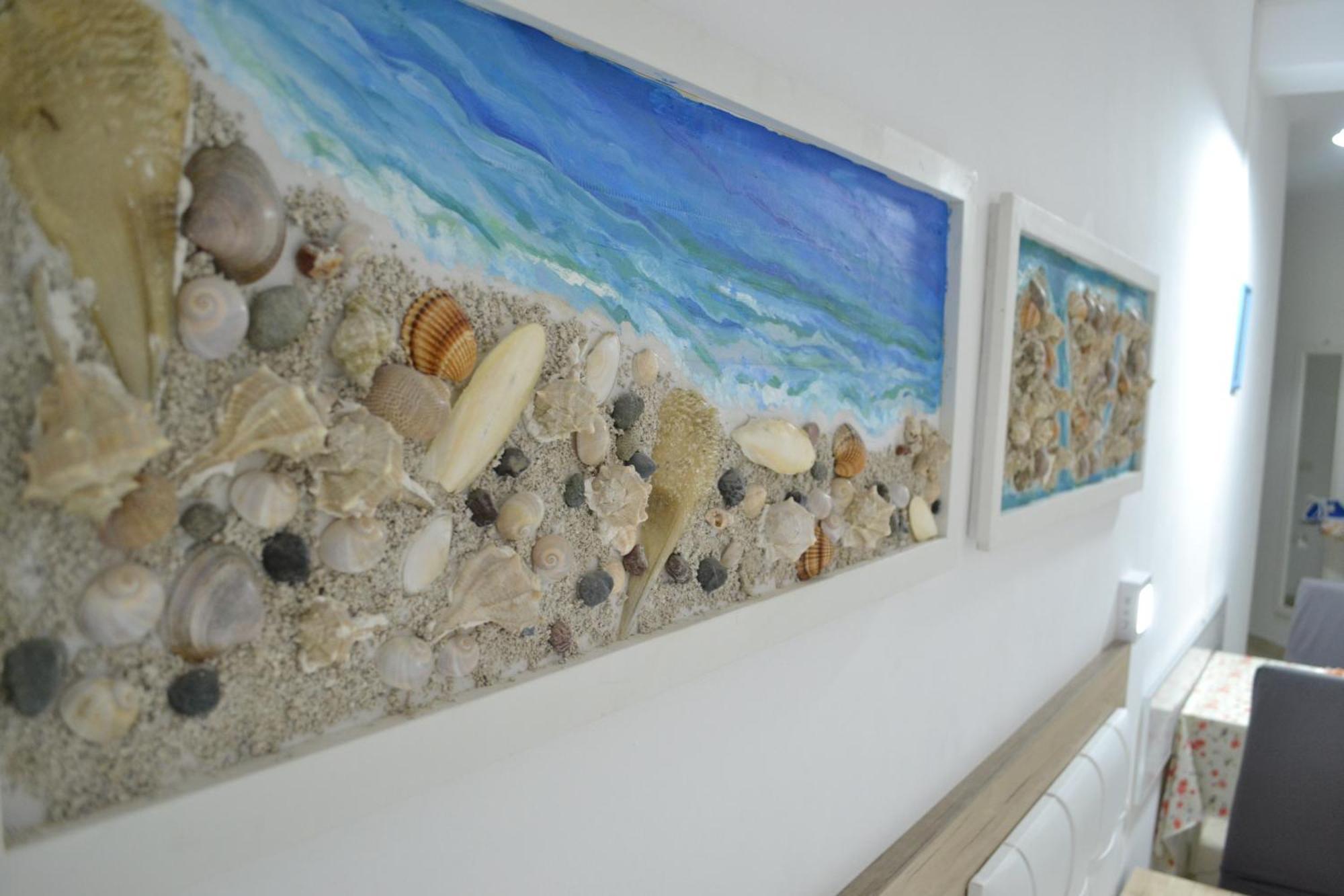 Seashell Art Decor Studio & Parking فلورا المظهر الخارجي الصورة